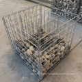 New Zealand 1.0x0.5x0.5m Welded Galvanized Sliver Customized pose de gabion